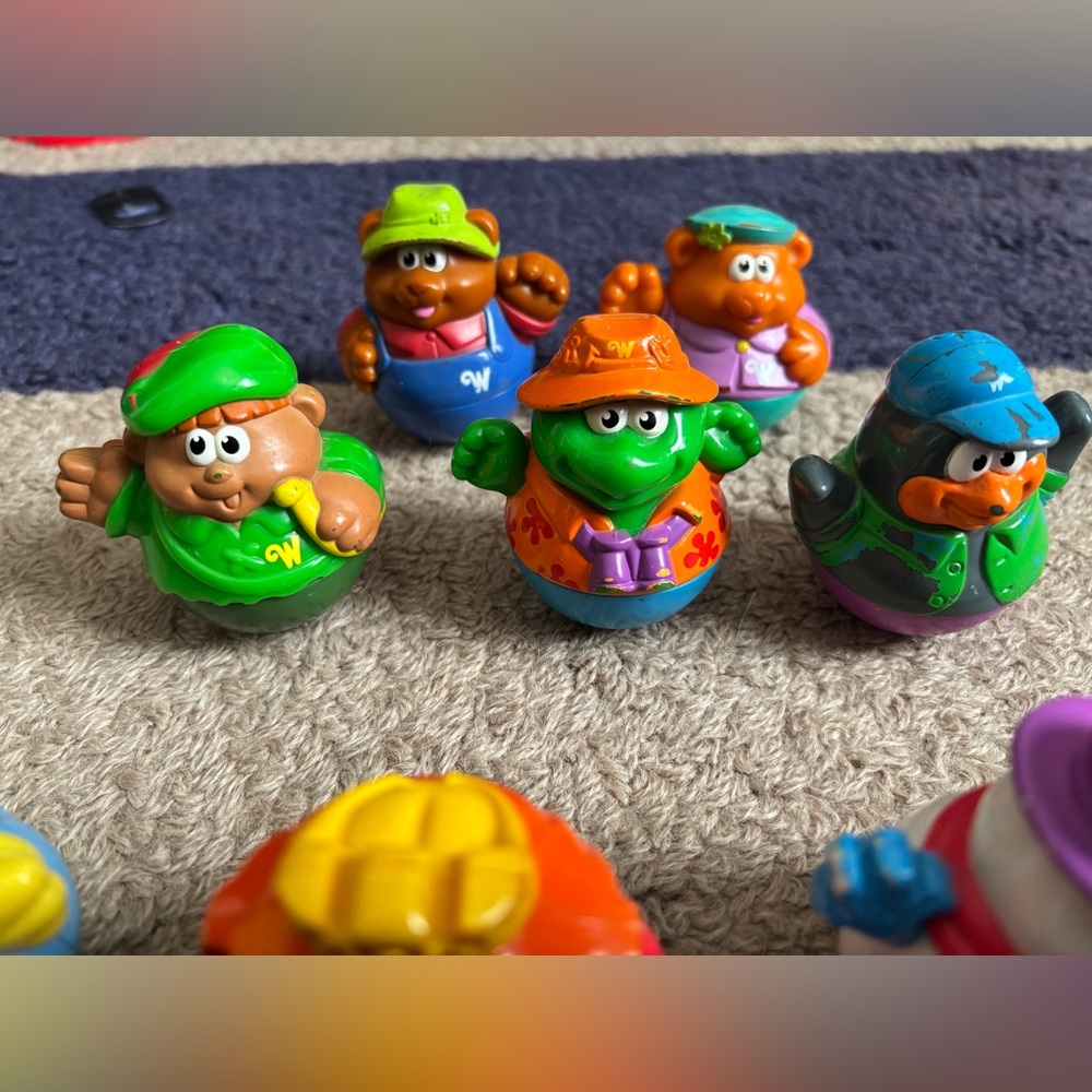 Weebles/Woobles 9-Piece Bundle — Post-2004, Hasbro Playskool Figures kids Toys - Picture 2 of 5